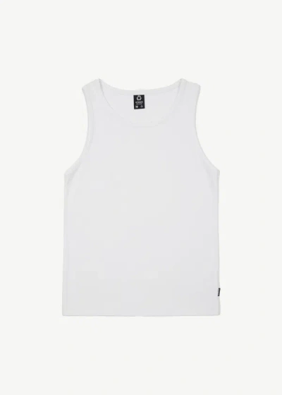 Shop Afends Recycled Rib Singlet In Green
