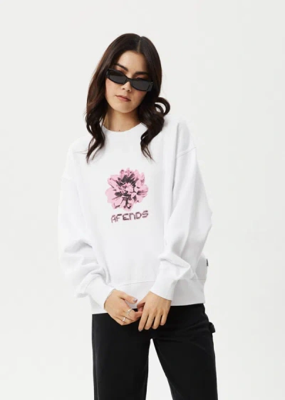 Shop Afends Crew Neck In White