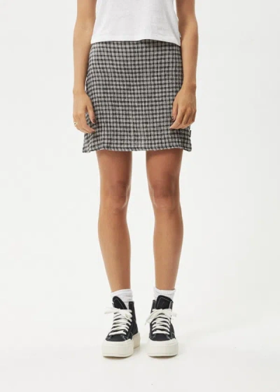 Shop Afends Seersucker Mini Skirt