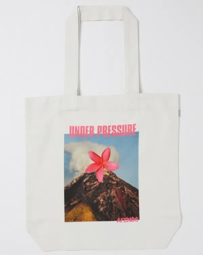 Shop Afends Unisex  Tote Bag In White
