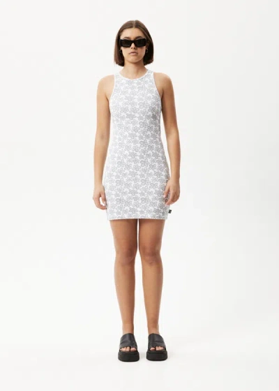 Shop Afends Recycled Ribbed Mini Dress