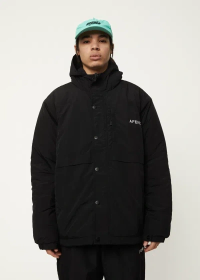 Shop Afends Recycled Spray Jacket In Black