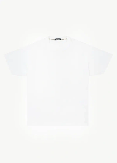Shop Afends Heavy Boxy T-shirt In White