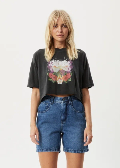 Shop Afends Slay Cropped T-shirt