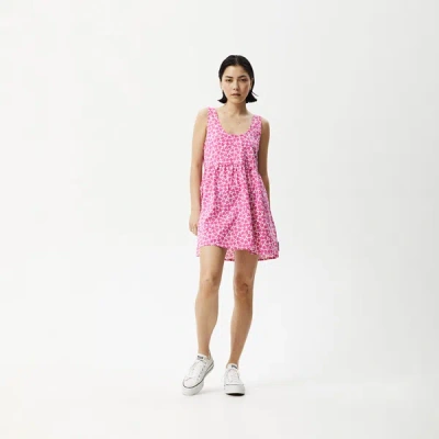 Shop Afends Hemp Mini Dress In Pink