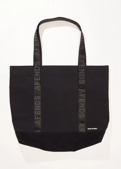 Shop Afends Oversized Tote Bag In Black