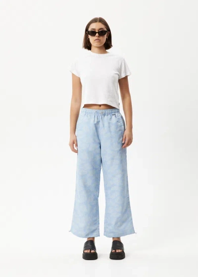 Shop Afends Recycled Spray Pants In Colour-blue