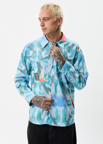 Shop Afends Recycled Oversized Long Sleeve Shirt