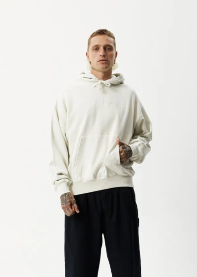 Shop Afends Logo Hoodie In White