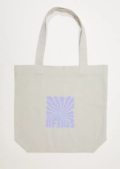 Shop Afends Recycled Tote Bag In Grey