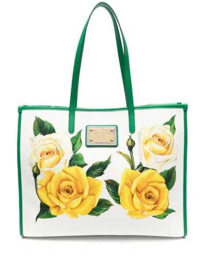 Shop Dolce & Gabbana Bags In Rose Gialle