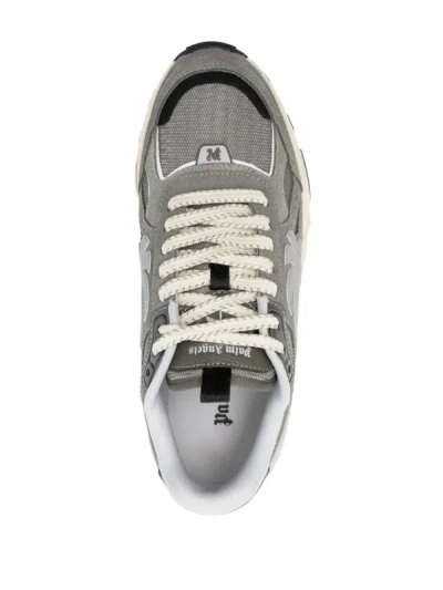 Shop Palm Angels Sneakers Pa 4 Shoes In Grey