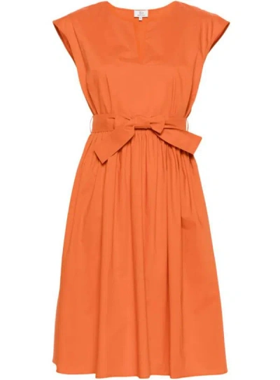 Shop Woolrich Dresses In Orange