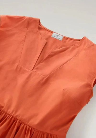 Shop Woolrich Dresses In Orange
