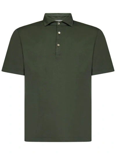 Shop Boglioli Polo Shirt In Verde