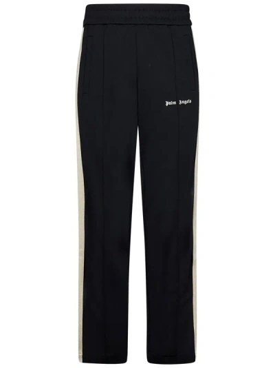 Shop Palm Angels Classic Logo Track Trousers In Nero