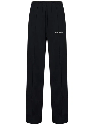 Shop Palm Angels Classic Logo Track Trousers In Nero