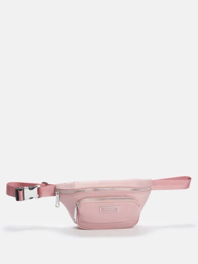 Shop Guess Factory Martin Fanny Pack In Pink