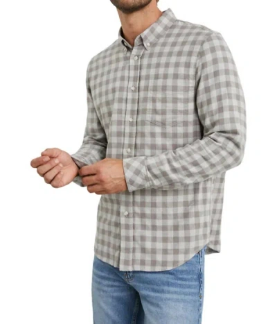 Shop Rails Reid Shirt In Birch Bark Check In Multi