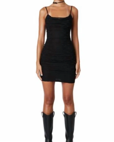 Shop Nia Capricorn Dress In Black