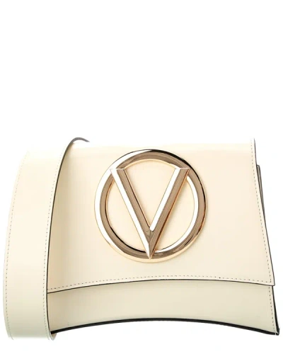Shop Valentino By Mario Valentino Honey Forever Leather Shoulder Bag In Gold