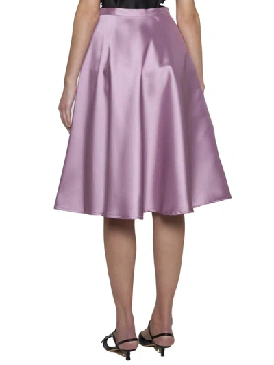 Shop Blanca Vita Skirts In Lilac