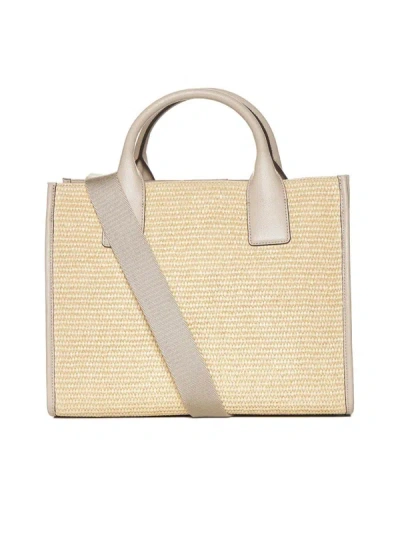 Dkny Tote In Natural/lt Khaki