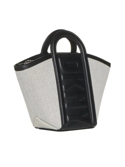 Shop Dkny Bags In Black/natural