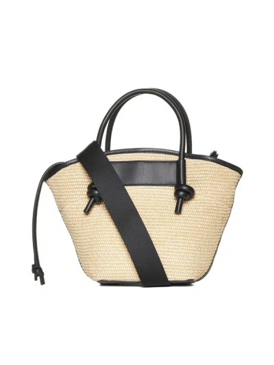 Shop Dkny Bags In Natural/black
