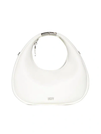 Shop Dkny Bags In Optic White