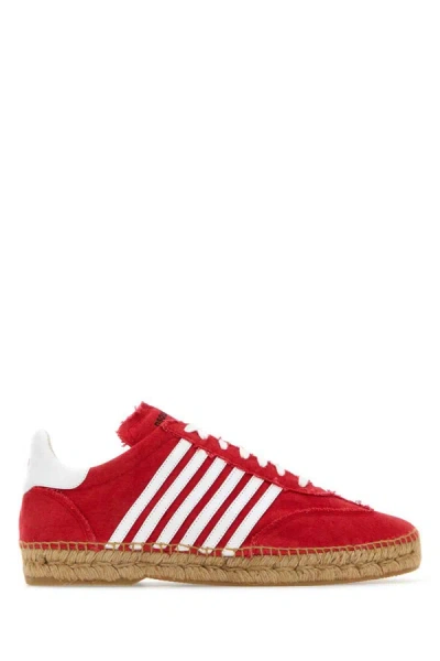Shop Dsquared2 Dsquared Sneakers In Red