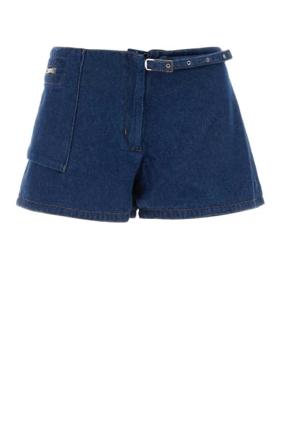 Shop Gimaguas Shorts In Blue