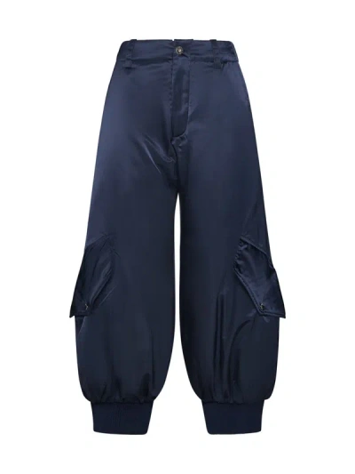 Shop Jw Anderson Trousers In Blue