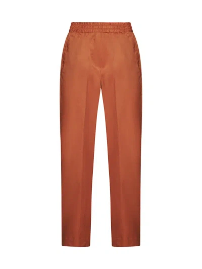 Shop Kaos Collection Trousers In Orange
