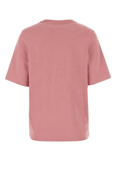 Shop Maison Kitsuné Maison Kitsune T-shirt In Pink