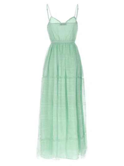 Shop Antonino Valenti 'ava Gardner' Dress In Green