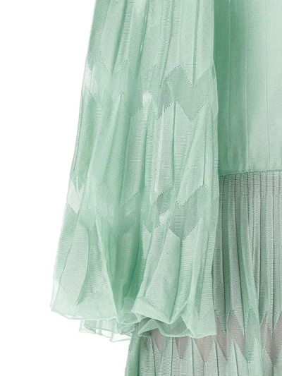 Shop Antonino Valenti 'mariko Mori' Long Dress In Green