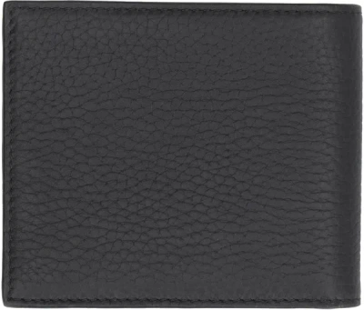 Shop Dolce & Gabbana Logo Leather Wallet In Black