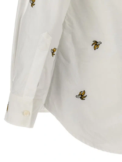 Shop Dsquared2 'fruit Embroidery' Shirt In White