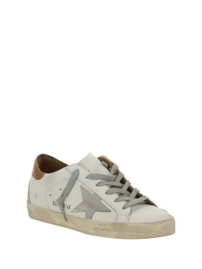 Shop Golden Goose Sneakers In White/ice/light Brown