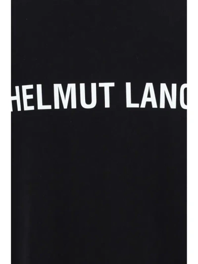 Shop Helmut Lang T-shirts In Black