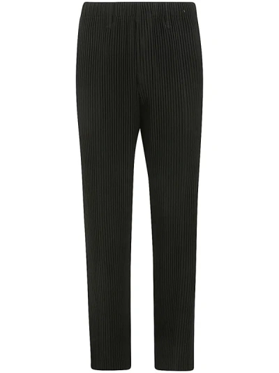 Shop Issey Miyake Homme Plissé  Tailored Pleats 2 Trousers Clothing In Black