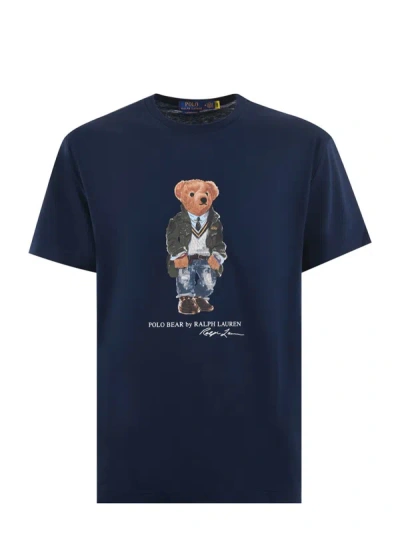 Shop Polo Ralph Lauren T-shirts And Polos Blue