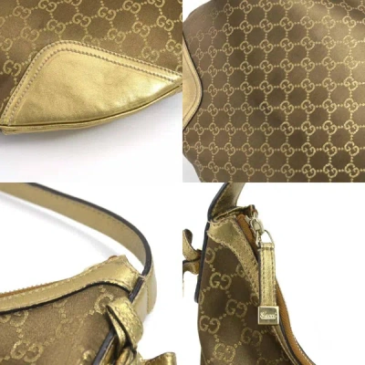 Shop Gucci Princy Copper Canvas Shoulder Bag ()