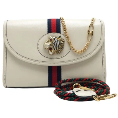 Shop Gucci White Pony-style Calfskin Shoulder Bag ()