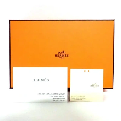 Shop Hermes Hermès Béarn White Leather Wallet  ()