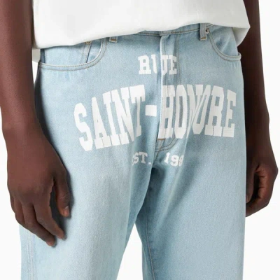 Shop 1989 Studio Saint Honore Denim Jeans In Blue