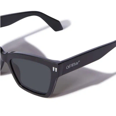Off-white Off White Oeri110 Cincinnati 1007 Black Dark Grey Glasses In Black