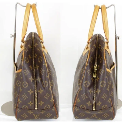 Pre-owned Louis Vuitton Deauville Brown Canvas Tote Bag ()