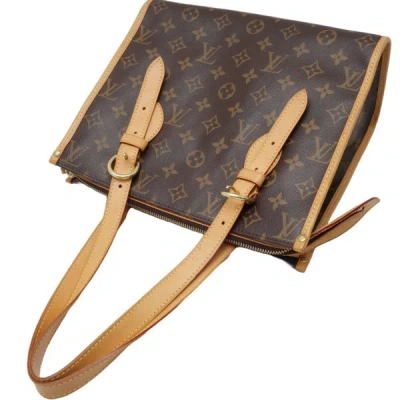 Pre-owned Louis Vuitton Popincourt Brown Canvas Tote Bag ()